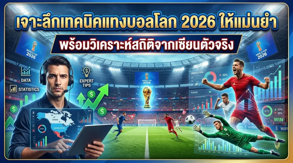 วิเคราะห์บอลโลก 2026 กับ kubet